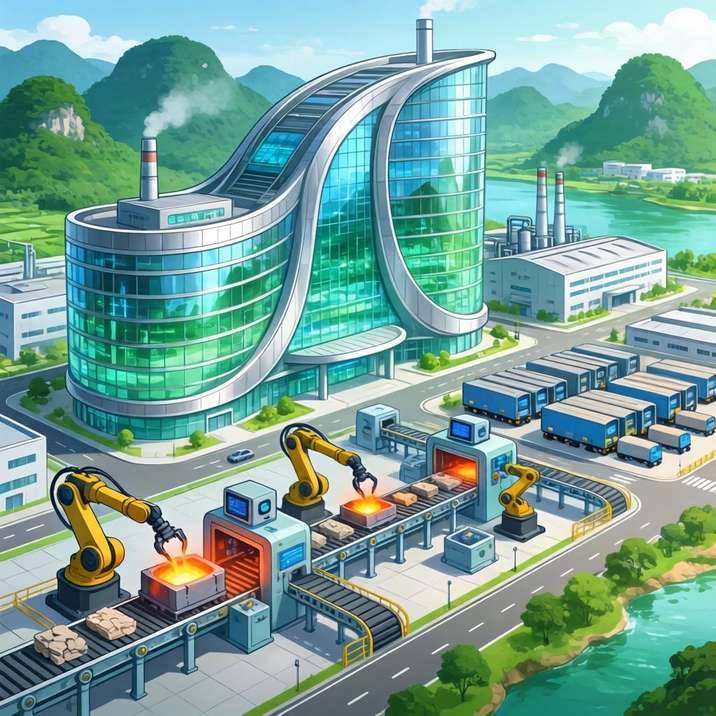 广西鼎立稀土新材料项目试投产 预计年产量超500吨 - 信报磁材资讯