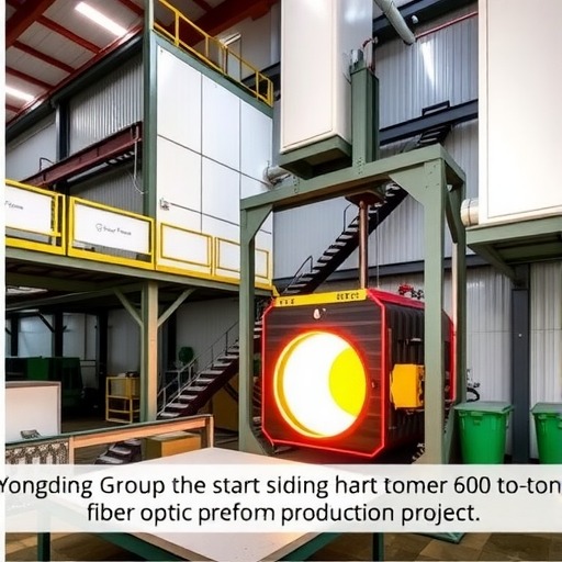 永鼎集团年产600吨光纤预制棒项目开工