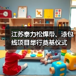 江苏泰力松新材料公司焊带漆包线项目正式投产(图3)