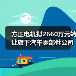 方正电机拟转让广西三立股权 优化资源配置管理效率(图2)