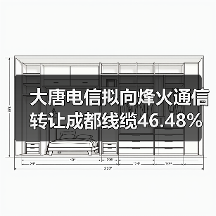 大唐电信拟向烽火通信转让成都线缆46.48%股权(图1) 大唐电信转让成都线缆股权聚焦核心业务优化资产(图1)