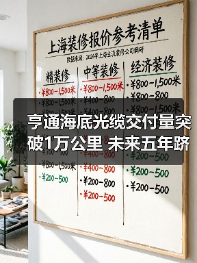 亨通海底光缆交付量突破1万公里 未来五年跻身全球前三(图3) 亨通海洋光缆交付突破1万公里 开创国际海缆新纪元(图3)
