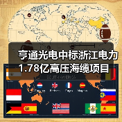 亨通光电中标浙江电力1.78亿高压海缆项目(图4) 亨通高压中标500kV海底电缆项目(图4)
