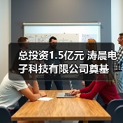 总投资1.5亿元 涛晨电子科技有限公司奠基(图3) 总投资1.5亿元 涛晨电子科技有限公司奠基(图3)