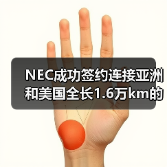 NEC成功签约连接亚洲和美国全长1.6万km的海底光缆(图3)