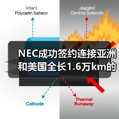 NEC成功签约连接亚洲和美国全长1.6万km的海底光缆(图4)