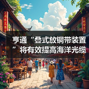 亨通“叠式放铜带装置”将有效提高海洋光缆生产效率(图4) 亨通“叠式放铜带装置”将有效提高海洋光缆生产效率(图4)