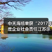 中天海缆荣获“2017年度企业社会责任江苏示范企业”称号(图3) 江苏企业社会责任典范评选 中天海缆荣获示范称号(图3)