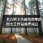 北方稀土永磁高效电机院士工作站揭牌成立(图2)