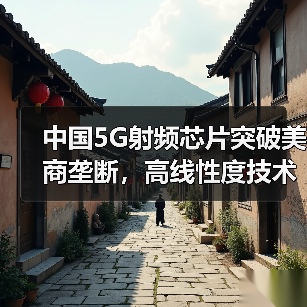 中国5G射频芯片突破美商垄断，高线性度技术引领革新(图3)