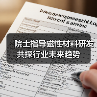 院士指导磁性材料研发 共探行业未来趋势 - 信报磁材资讯