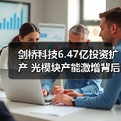 剑桥科技6.47亿投资扩产 光模块产能激
