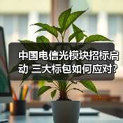中国电信光模块招标启动 三大标包如何应对