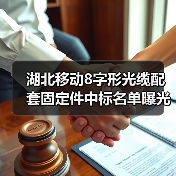 湖北移动8字形光缆配套固定件中标名单曝光