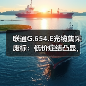 联通G.654.E光缆集采废标：低价症结凸显，行业阴影笼罩 - 玄熵磁材资讯