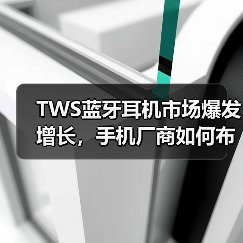 TWS蓝牙耳机市场爆发增长,手机厂商如何布局?(图2) TWS蓝牙耳机市场爆发增长,手机厂商如何布局?(图2)