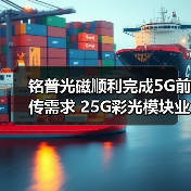铭普光磁顺利完成5G前传需求 25G彩光模块业务项目测试(图3) 铭普光磁如何实现5G光模块成本降低100%?-玄熵磁材资讯(图3)