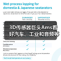 3D传感器巨头Ams看好汽车、工业和音频等新兴市场(图4)