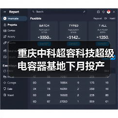 重庆中科超容科技超级电容器基地下月投产(图2) 重庆中科超容科技超级电容器基地下月投产(图2)