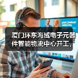 厦门环东海域电子元器件智能物流中心开工，打造东南沿海供应链枢 - 玄熵磁材资讯