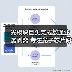 光模块巨头完成数通业务剥离 专注光子芯片研发(图2) 光模块巨头完成数通业务剥离 专注光子芯片研发(图2)