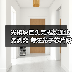 光模块巨头完成数通业务剥离 专注光子芯片研发(图3) 光模块巨头完成数通业务剥离 专注光子芯片研发(图3)