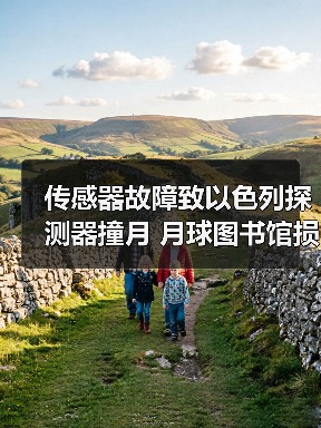 传感器故障致以色列探测器撞月 月球图书馆损毁？ - 玄熵磁材资讯