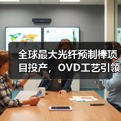 全球最大光纤预制棒项目投产，OVD工艺引
