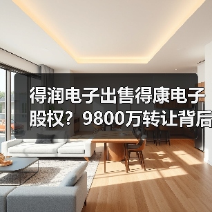 得润电子出售得康电子股权？9800万转让背后的布局 - 玄熵磁材资讯