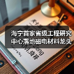 海宁首家省级工程研究中心落地磁电材料龙头(图1)