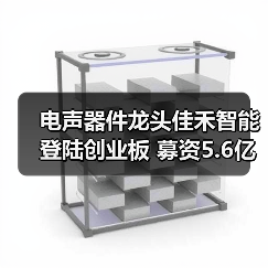 电声器件龙头佳禾智能登陆创业板 募资5.6亿引爆行业关注(图3) 电声器件龙头佳禾智能登陆创业板 募资5.6亿引爆行业关注(图3)