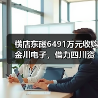 横店东磁6491万元收购金川电子,借力四川资源扩张磁性材料市场(图3) 横店东磁6491万元收购金川电子,借力四川资源扩张磁性材料市场(图3)