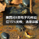 美国对8类电子元件加征15%关税，清单详