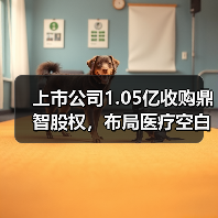 上市公司1.05亿收购鼎智股权，布局医疗空白？(图2)