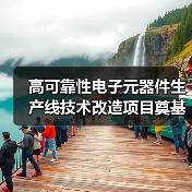 高可靠性电子元器件生产线技术改造项目奠基 四川智能制造升级迈入新阶段(图2) 高可靠性电子元器件生产线技术改造项目奠基 四川智能制造升级迈入新阶段(图2)