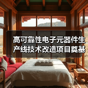 高可靠性电子元器件生产线技术改造项目奠基