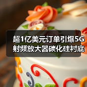 超1亿美元订单引爆5G射频放大器碳化硅衬底革命(图2) 超1亿美元订单引爆5G射频放大器碳化硅衬底革命(图2)