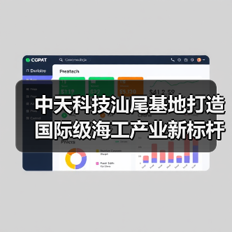中天科技汕尾基地打造国际级海工产业新标杆