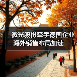 微光股份牵手德国企业 海外销售布局加速