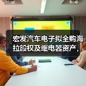 宏发汽车电子拟全购海拉股权及继电器资产,布局智能出行(图3) 宏发股份收购海拉继电器业务背后真相曝光!-玄熵磁材资讯(图3)