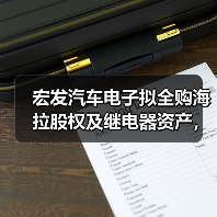 宏发汽车电子拟全购海拉股权及继电器资产,布局智能出行(图4) 宏发股份收购海拉继电器业务背后真相曝光!-玄熵磁材资讯(图4)