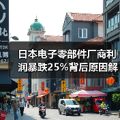 日本电子零部件厂商利润暴跌25%背后原因解析(图4) 日本电子零部件厂商利润暴跌25%背后原因解析(图4)
