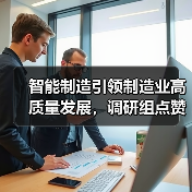 智能制造引领制造业高质量发展,调研组点赞创新实力(图2) 智能制造引领制造业高质量发展,调研组点赞创新实力(图2)