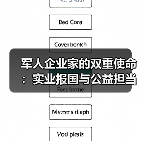军人企业家的双重使命:实业报国与公益担当(图2) 军人企业家的双重使命:实业报国与公益担当(图2)