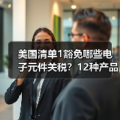 美国清单1豁免哪些电子元件关税?12种产品清单揭晓(图3) 美国清单1豁免哪些电子元件关税?12种产品清单揭晓(图3)