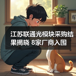 江苏联通光模块采购结果揭晓 8家厂商入围(图1) 江苏联通光模块采购结果揭晓 8家厂商入围(图1)