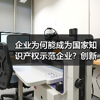 企业为何能成为国家知识产权示范企业？创新