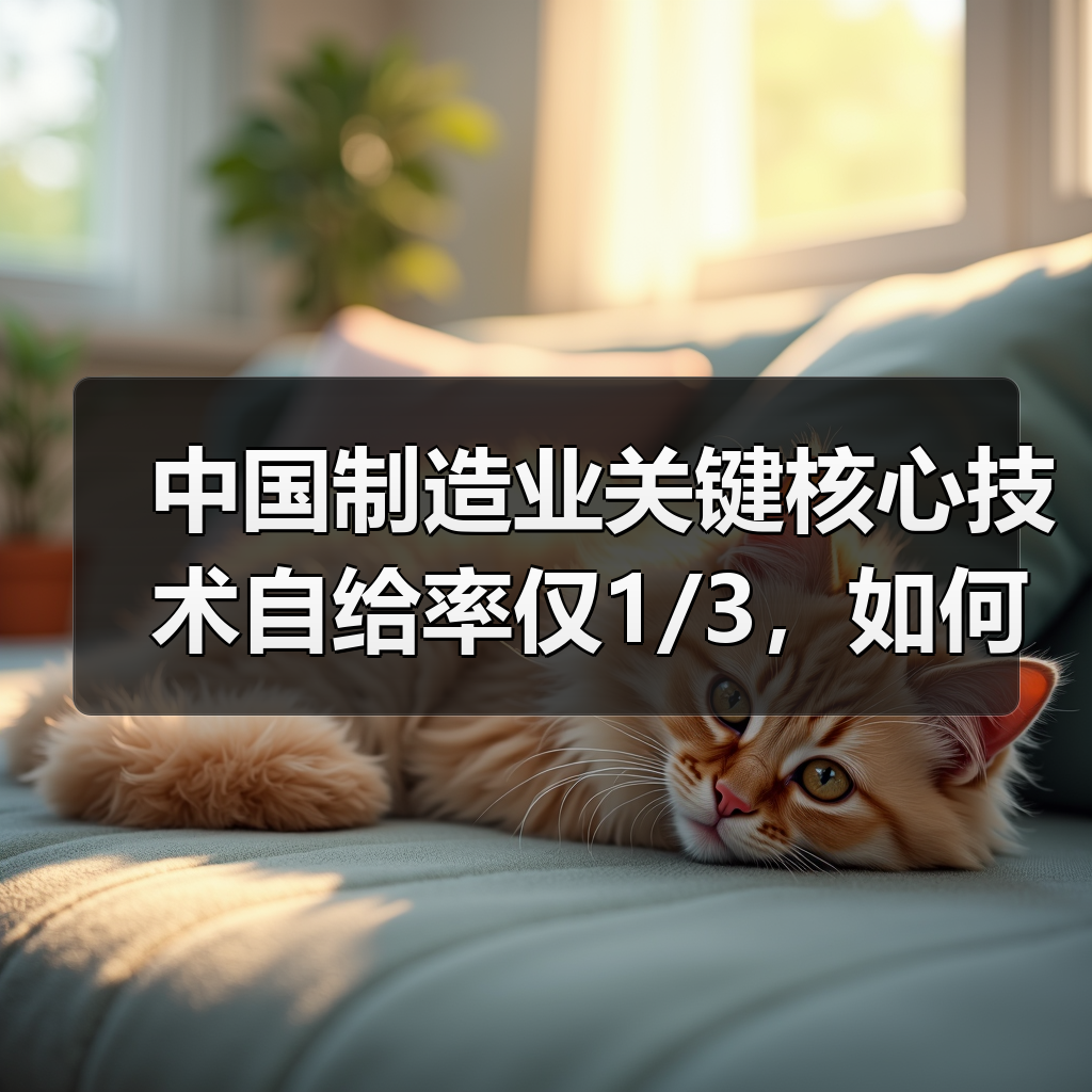 中国制造业关键核心技术自给率仅1/3,如何突破 中国制造业关键核心技术自给率仅1/3,如何突破四基短板?(图4)