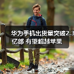 华为手机出货量突破2.3亿部 有望超越苹果(图3) 华为手机出货量突破2.3亿部 有望超越苹果(图3)