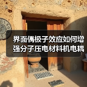界面偶极子效应如何增强分子压电材料机电耦合(图4) 界面偶极子效应如何增强分子压电材料机电耦合(图3)